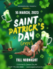 Green Saint Patrick's Day Celebration Party Flyer.png