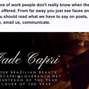 Jade Capri | jadecapri@loveranch.net