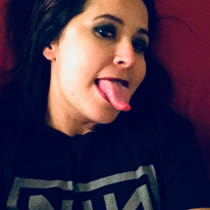 Nine Inch Nails Rose Reznor Tongue Pic