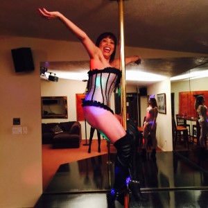 Cumisha Amado On Stripper Pole