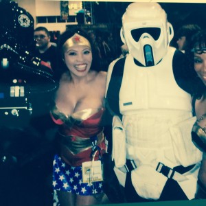 Cumisha Amado With Storm Troopers