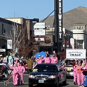 GROUP PICS OF US IN THE NEVADA DAY PARADE