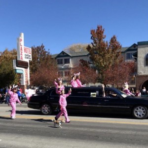 HAVING FUN BEING IN THE NEVADA DAY PARADE