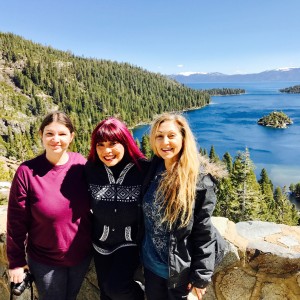 HIKING WITH THE GIRLS AT EMERALD BAY