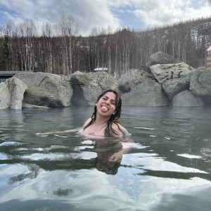 Hot springs in Alaska