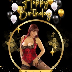 Black & Gold Luxury Happy Birthday Flyer A4 (8 X 10 In)  WHAT DO YOU THINK OF MY FLYER?
