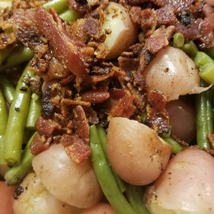 POTATOES AND GREEN BEANS