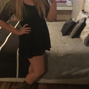 Got my little Black dress and cowgirl boots