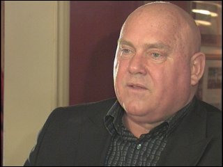 Dennis Hof looks to prove a point about corporate bailouts.