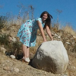 I found a big rock...