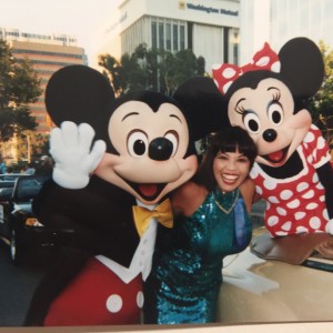 Cumisha Amado With Mickey & Minnie