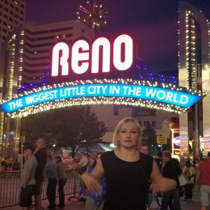 Sophia Sun In Reno for the Cirque Paris Show at the Eldorado