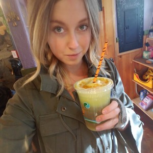 Green Smoothies Are Yummy with Mercedes@Bunnyranch.com