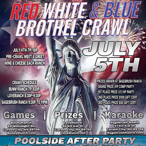 Red White and Blue Brothel Crawl 2025