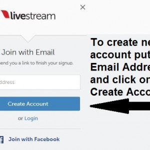 Email to Create Account