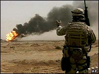 US soldier in Iraq